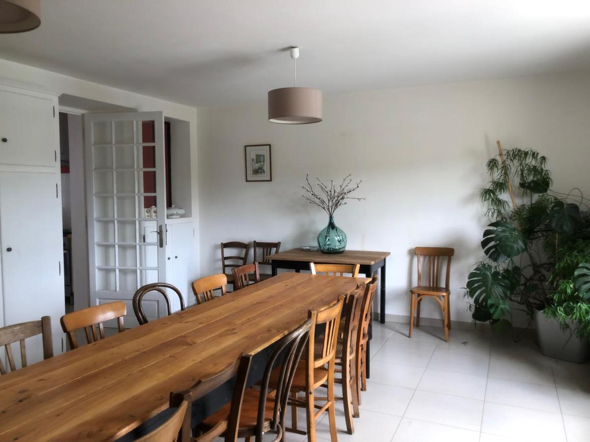 Villa Le Printemps, Maison 15 Pers Avec Piscine Chevire-le-Rouge Bagian luar foto