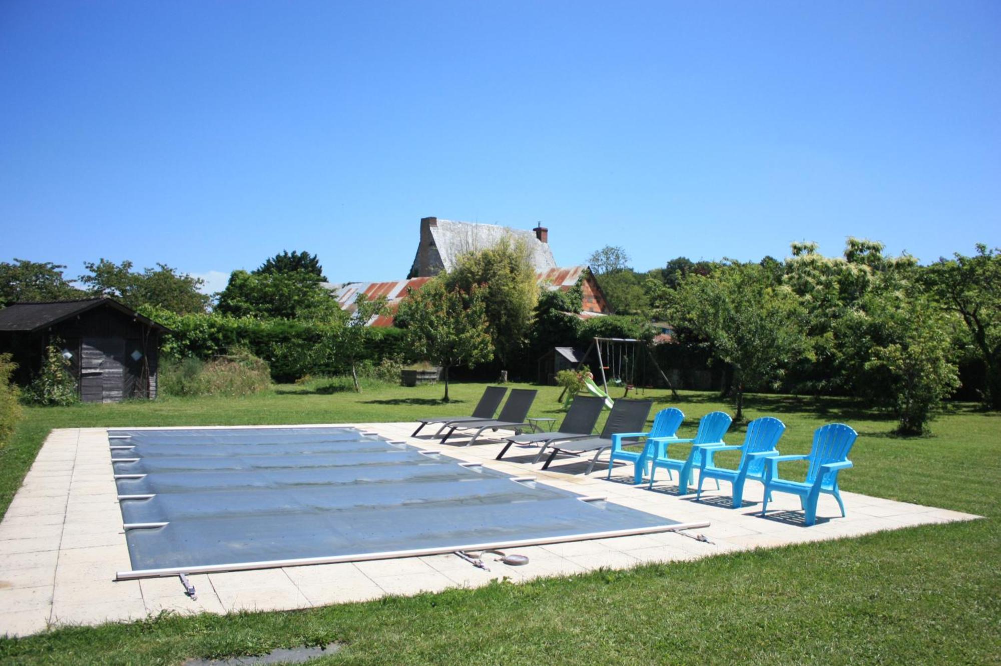 Villa Le Printemps, Maison 15 Pers Avec Piscine Chevire-le-Rouge Bagian luar foto